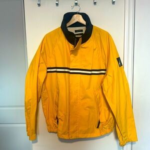 Nautica windbreaker Yelllow and Blue size XL
